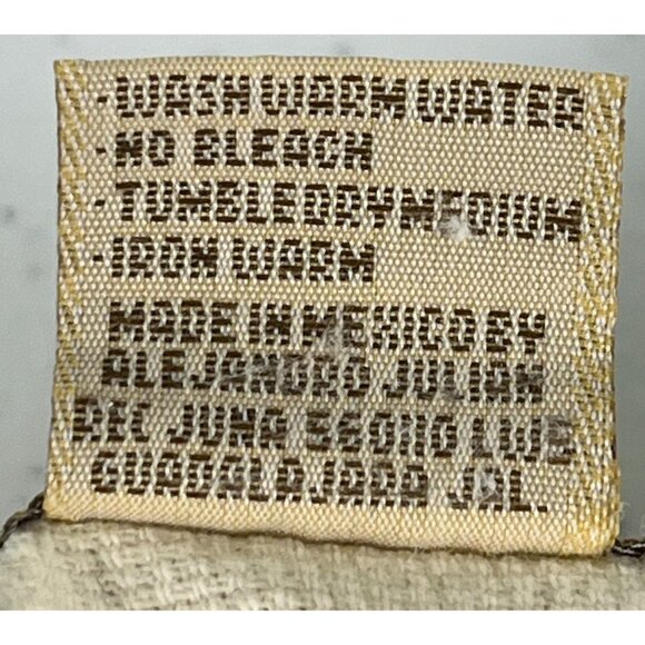 Alejandro Julian Embroidered Button Up Shirt Men's L White Button Up Long Sleeve - Picture 4 of 5